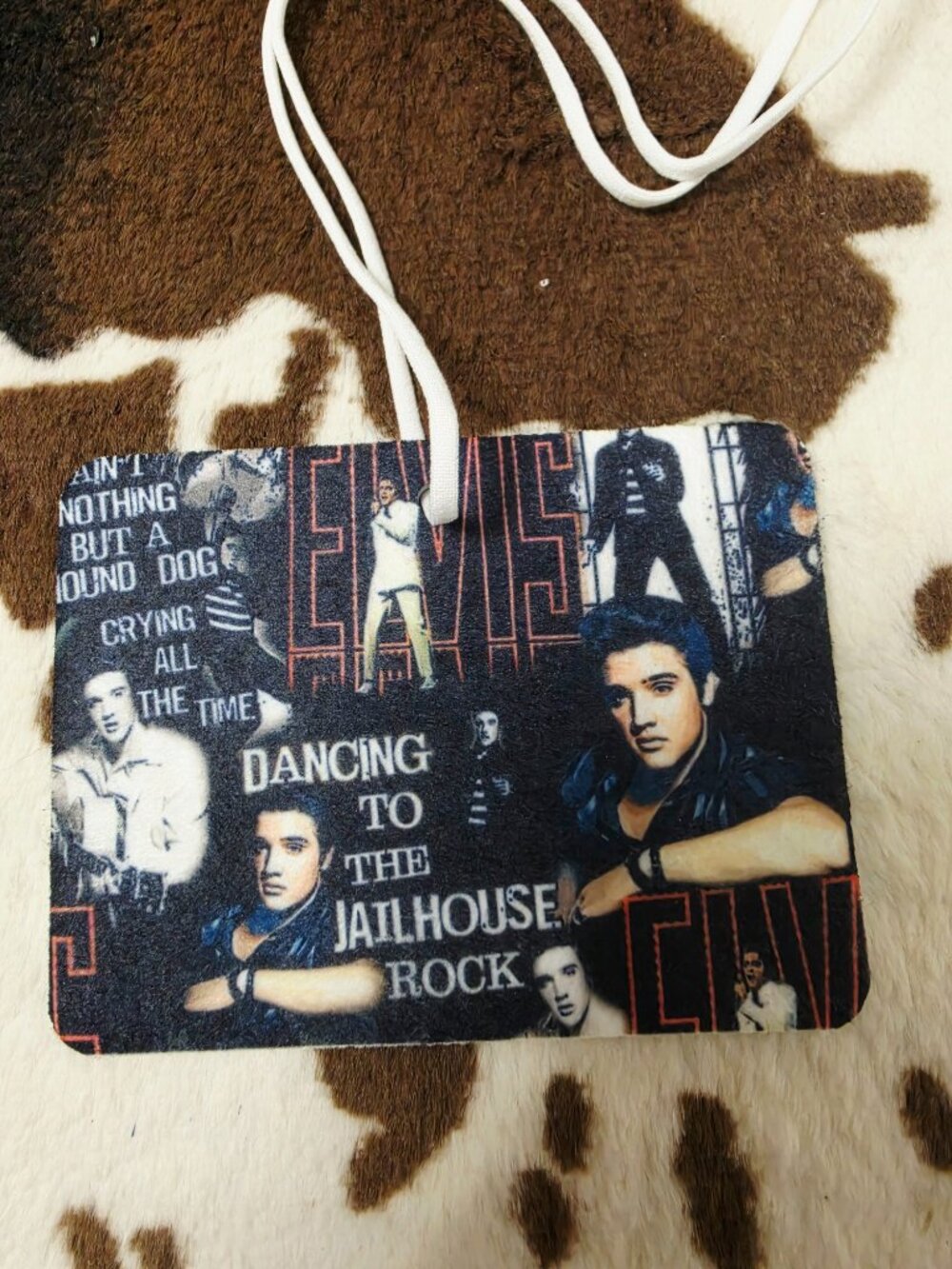 Elvis Unscented Car Air Freshener Freshie